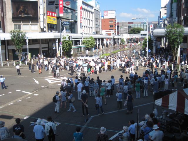 長岡まつり昼行事「ふれあい広場」の中止について