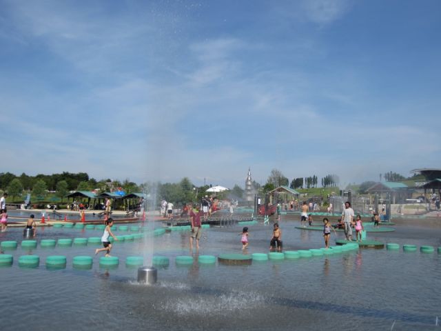 【国営越後丘陵公園】水遊び広場が始まります！