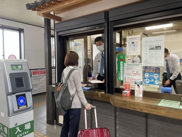 摂田屋散策で便利な宮内駅の「手荷物一時預かり」 受付時間が変更になりました。