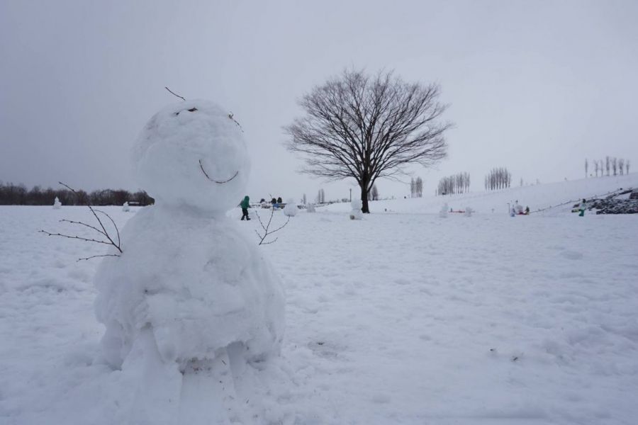 雪遊び広場
