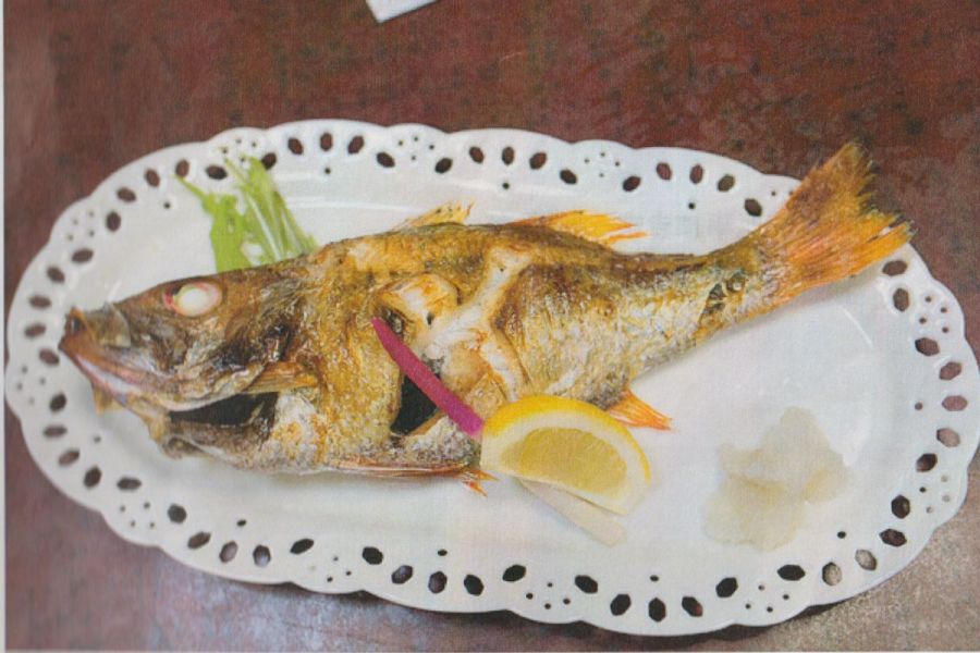 のどぐろ一本焼き
