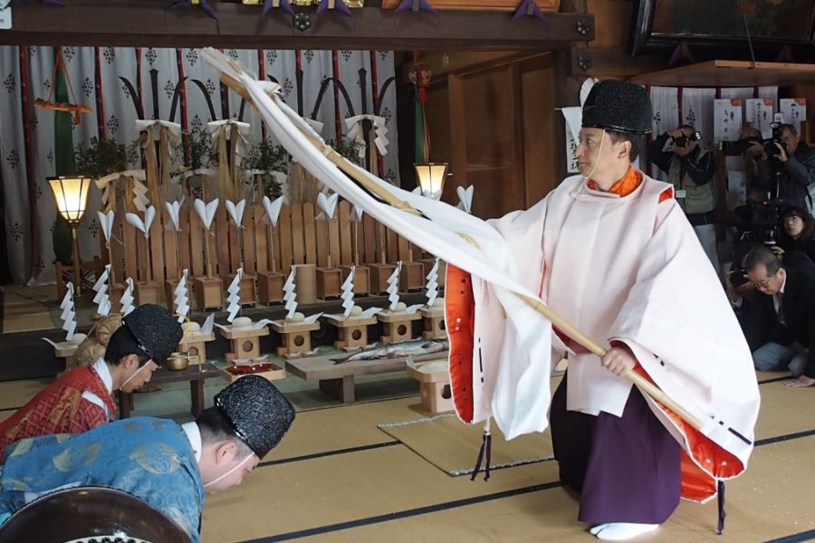 金峯神社王神祭