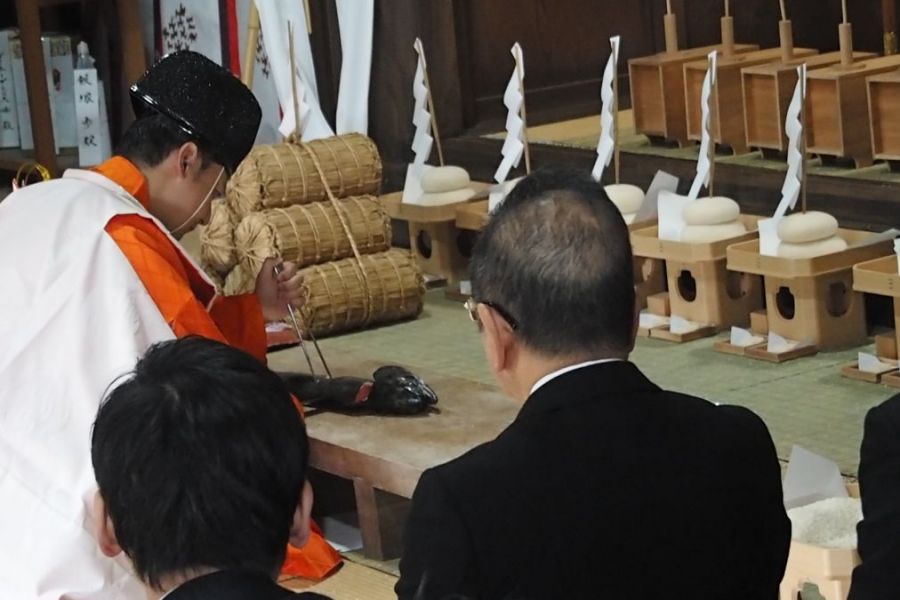 金峯神社王神祭