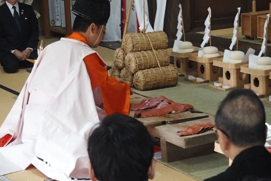 金峯神社王神祭