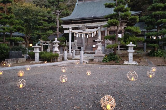 寺泊神あかりの夕べ