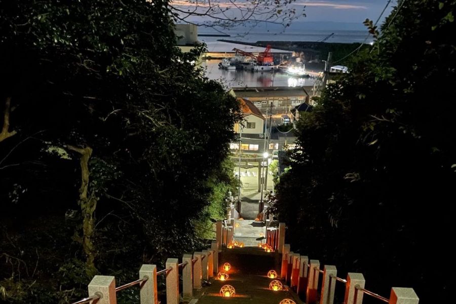 寺泊神あかりの夕べ