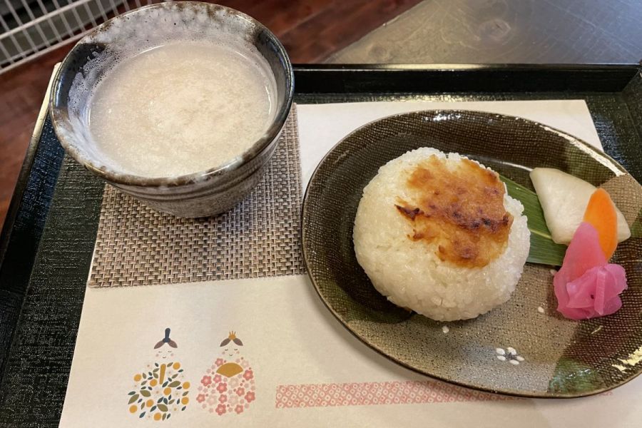 道の駅良寛の里わしま「けんさん焼き」