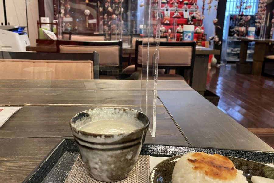 道の駅良寛の里わしま「けんさん焼き」