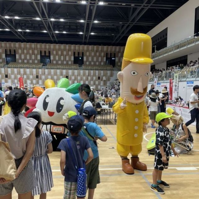 長岡まつり「観光ふれあい広場・お土産物産館」