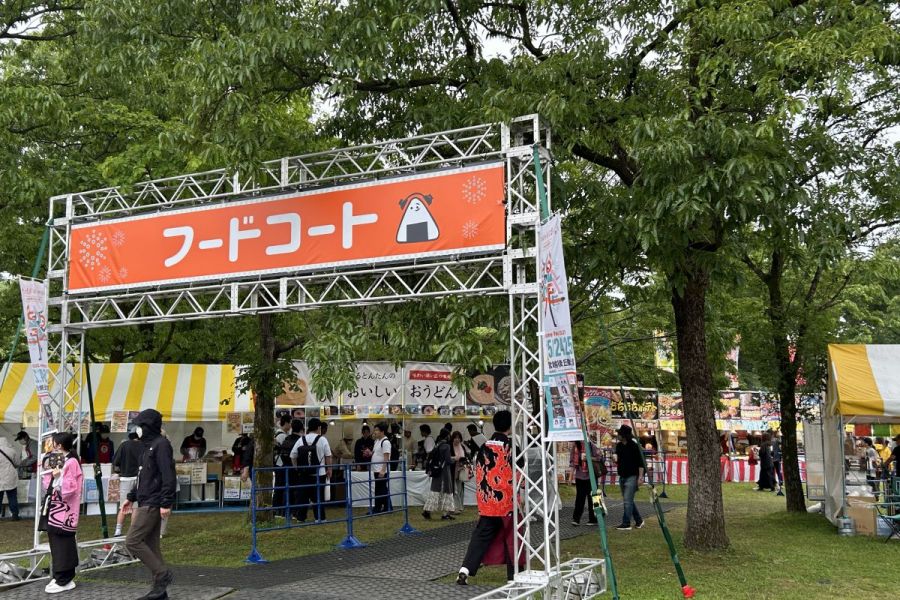 飲食ブース