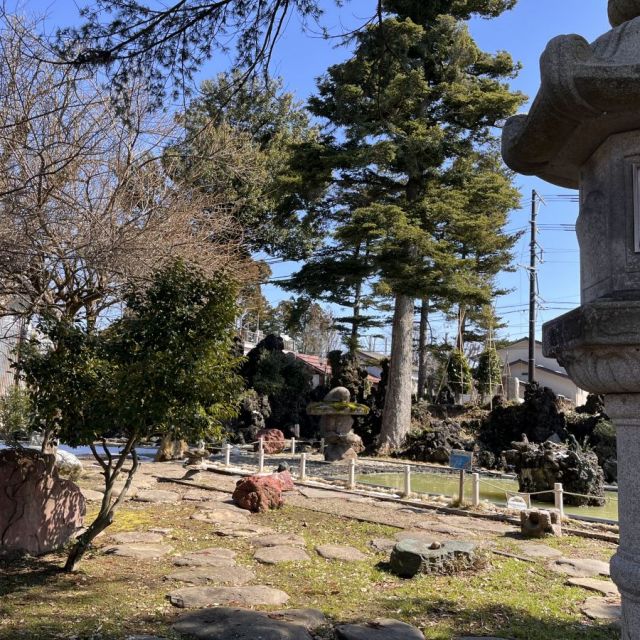 お庭とお池