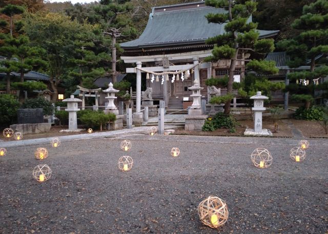 【寺泊】「寺泊神あかりの夕べ」夕暮れ時のおさんぽにいかがですか？