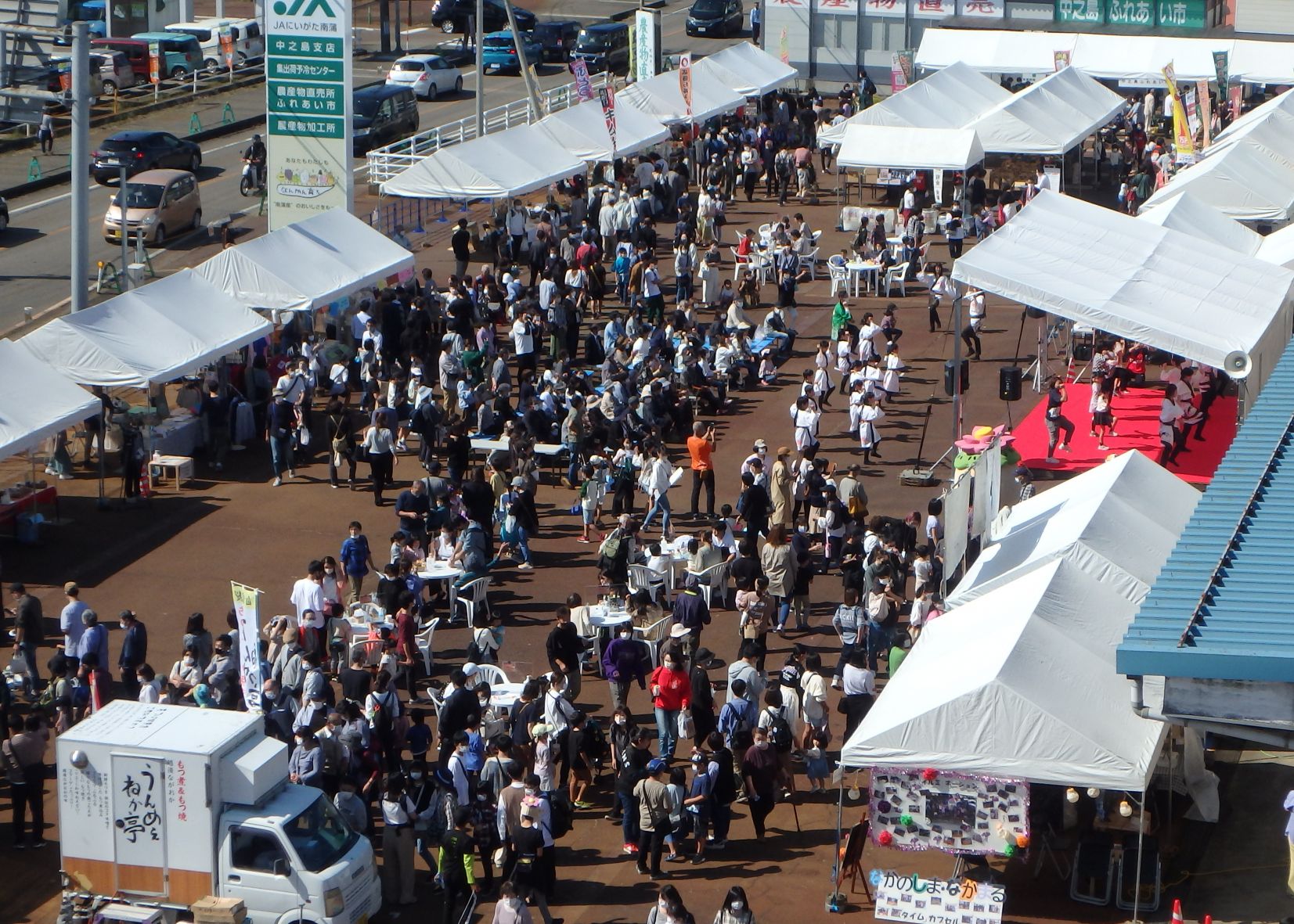 【中之島】「中之島産業まつり」毎年大盛況！秋の味覚や楽しいイベント盛沢山です！