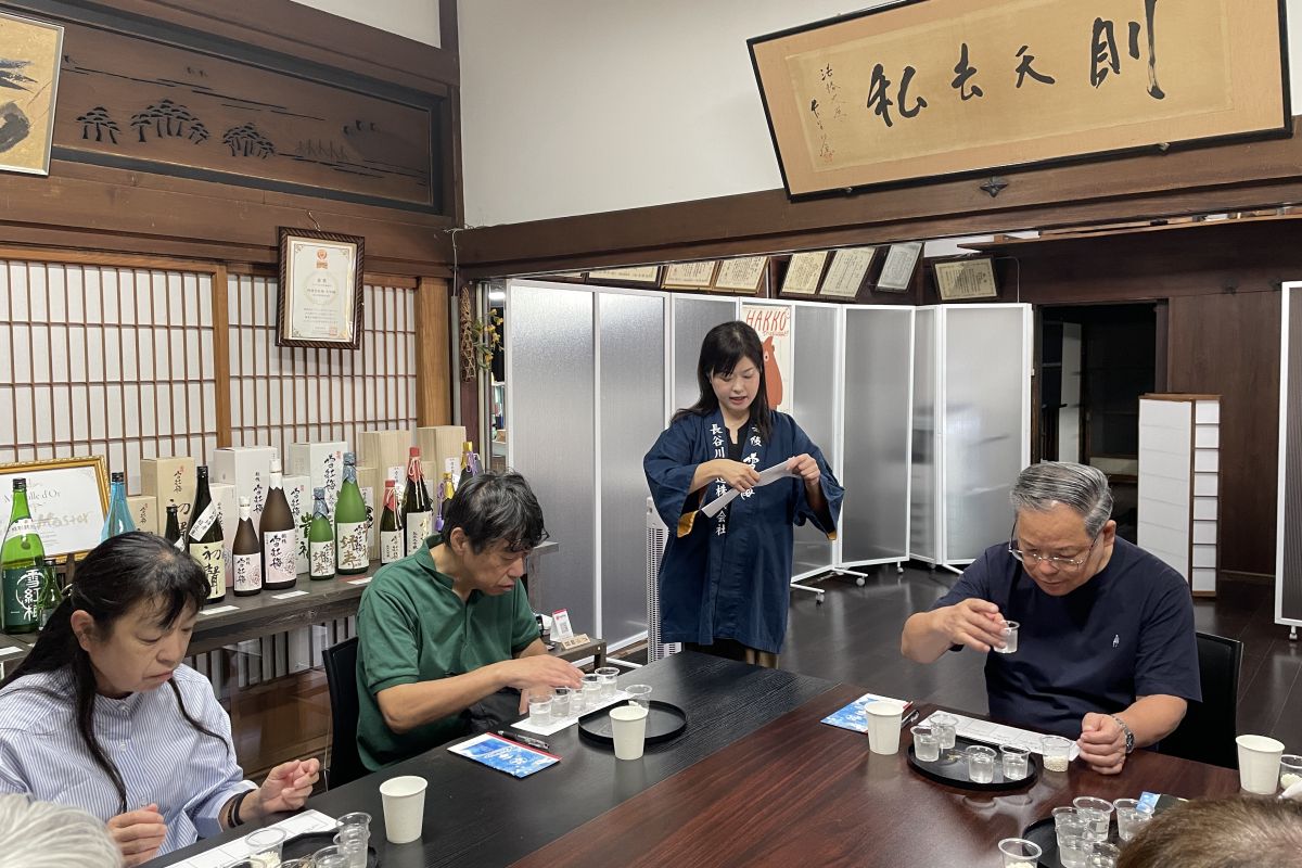 飲んで！学んで！大満喫の長岡地酒塾／長岡市